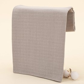 Resim Müslin Örtü - Koyu Gri Muslin 