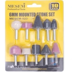 Resim Array Meşem 10 Lu Mini Kalıpçı Taşlama Seti 