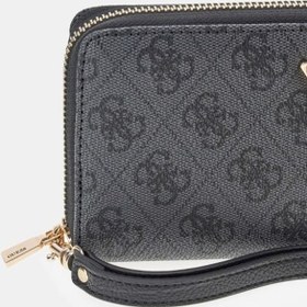 Resim Guess Laurel 4g Logolu Kadın Büyük Boy Cüzdan Swsg7459146 Siyah 