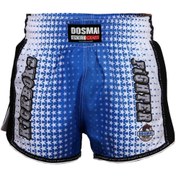 Resim DO-SMAI Dijital Baskılı Fileli Kickboks Fitness Boks Muay Thai Antrenman Şortu Spor Şort Kbs239 