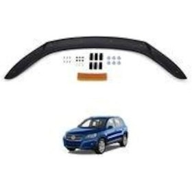 Resim Volkswagen Tiguan 2008 - 2011 Cappafe Kaput Rüzgarlığı 