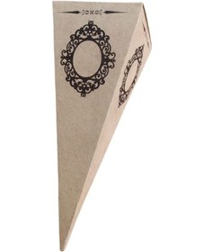 Resim Karton Külah Şeker,lokum,kına Kutusu 25 Li Paket 