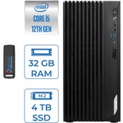 Resim MSI Pro DP180 Intel Core I5 12400 32GB 4tb SSD Intel UHD Grafik Windows 11 Pro Masaüstü Bilgisayar MS422XTRP11 + Zettausbbellek 
