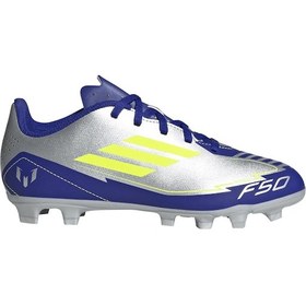 Resim Adidas F50 Club Fg-mg J Messı Çocuk Spor Ayakkabı Ih0926-c Gri 