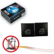 Resim Mercedes C W204 E W212 Ön Sol İkili Cam Açma Düğme Kapağı 2x 