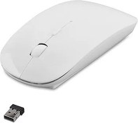 Resim Everest SM-781 Beyaz Optik Nano Receive Kablosuz Mouse 