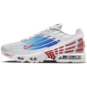Resim Nike Air Max Plus 3 Unisex Sneaker Dar Kalıp Fn3411-100 Beyaz 
