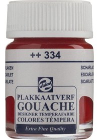 Resim Talens Guaj Boya 16 Ml - Scarlet 334 Scarlet 