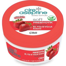 Resim Cire Aseptine Soft Prebiyotik Çilek El Yüz Ve Vücut Kremi 100 Ml 