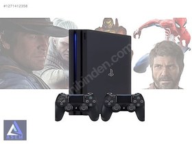Resim 1 TB PS4 PRO 2 ADET KOL 20 OYUN GARANTİLİ (NİNTENDO TAKASLA ) 