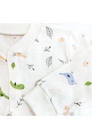Resim Sema Bebe Bebek Pijama Takımı Beyaz 
