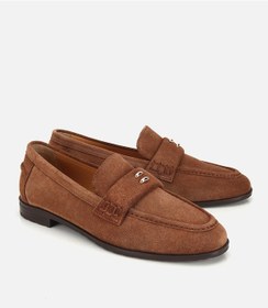 Resim Hotiç Kadın Süet Deri Taba Toka Detaylı Klasik Loafer 01ayh321300a430 01ayh321300a430 Taba 