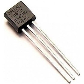 Resim Ds18B20 Ds1820 Sıcaklık Isı Algılama Ölçme Sensörü Dijital Arduin 