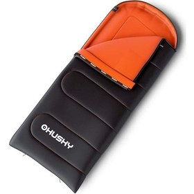 Resim Husky Gizmo -5 Derece Uyku Tulumu Siyah - Turuncu 