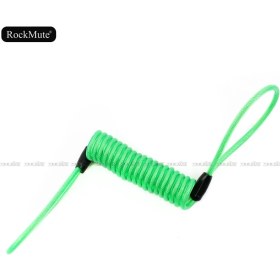 Resim Pengfushop5 Hatırlatma-Yeşil Stil Motosiklet Scooter Için Tekerlek Fren Disk Kilidi Kir Bisiklet Bisiklet E-Bisiklet Hırsızlığa Karşı Güvenlik Su Geçirmez Dayanıklı Hatırlatma Kablosu (Yurt Dışından) 