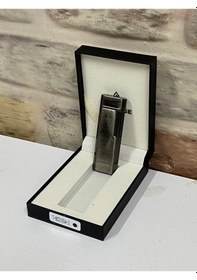 Resim Promise Marka Füme Renk Gazlı İnce Kişiye Özel Çakmak 