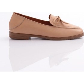 Resim Dgn 131 Kadin Bağcik Detayli Babet 131-2109-R12632 Ten Rengi 