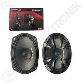 Resim Massive Ms-m694fx 300w 6x9 Oval Midrange Hoparlör 