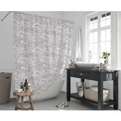 Resim Zethome Jackline Banyo Duş Perdesi 1406 Çift Kanat 2X120X200 
