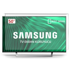 Resim Bestekran Samsung Uyumlu 50J5170 TV Ekran Koruyucu Samsung Uyumlu 50" İnç 126 TV Ekran Koruyucu 