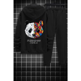 Resim Trendypassion Unisex Panda Eşofman Takımı 