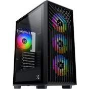 Resim Xıgmatek Lux G Odın EN49943 750W Manyetik Temperli Cam 4*12CM Argb Fan+Kumandalı Gaming Oyuncu Kasası 