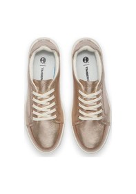 Resim Timberland Tb0a41jx-z Emerson Street Low Lace Up Sneaker Altın Kadın Spor Ayakkabı Beyaz Çok Renkli 