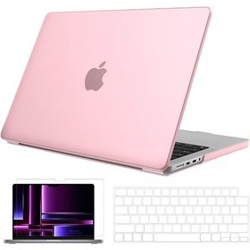 Resim NovStrap Apple Uyumlu MacBook Pro 2023 M2 16 inc A2780 Parlak Kılıf + Şeffaf Klavye Kılıfı + Film 