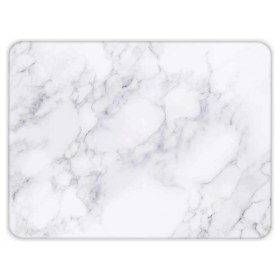 Resim 10011503221 Klasik Mermer Görünümlü Cam Kesme Tahtası, 30CM x 40CM 