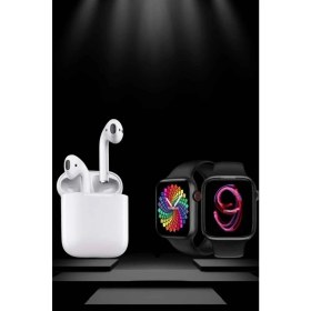 Resim 2025 Model Akıllı Saat ve 2.nesil Tws Bluetooth Kulaklık Anc Özelliği Amoled Ekran Nemere 