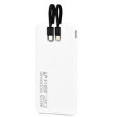 Resim Auris DX159 - 10000 mAh 22.5W Type-C Ve Lightning Kablolu Hızlı Şarj Özellikli Taşınabilir Şarj Aleti-Beyaz 
