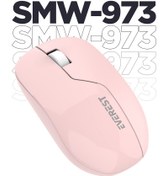 Resim Everest SMW-973 Usb Pembe 2.4Ghz Kablosuz Mouse 