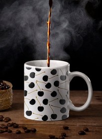 Resim yhfoto Kiraz Kupa Vintage Kupa Etnik Kupa Kupa Bardak Etnic Cup Mug 