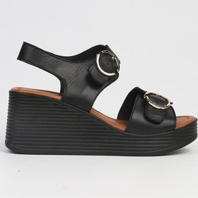 Resim Pierre Cardin Pc-7213- Siyah-kadın Dolgu Topuk Ayakkabı 001 