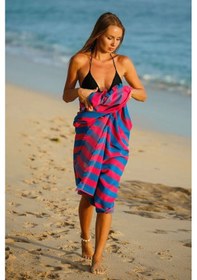 Resim Maris Azure, 100x180 Cm, Taşıma Çantalı, Doğa Dostu, Boyasız, Plaj Havlusu Azure 