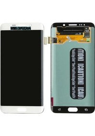 Resim Samsung Galaxy Uyumlu S6 Edge Plus Sm-g928 Lcd Ekran Dokunmatik Beyaz Belirtilen 