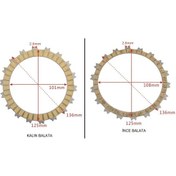 Resim Cbr250r Debriyaj Balatası A Kalite, Honda Cbr250 Debriyaj Balatası 