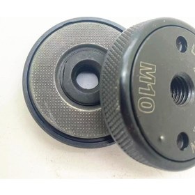 Resim Yunboo M10 Otomatik Kilitleme Sistemiyle Taşlama Ve Parlatma İçin Taşınabilir Hızlı Kilitli Aşınabilir Alt Pres Siyah, 120g 