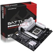 Resim Colorful BATTLE-AX B860M-E WIFI V20 DDR5 7600MHz mATX Gaming (Oyuncu) Anakart 