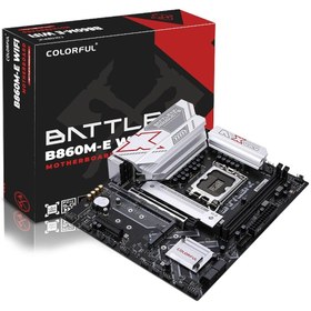 Resim Colorful BATTLE-AX B860M-E WIFI V20 DDR5 7600MHz mATX Gaming (Oyuncu) Anakart 