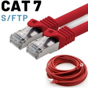 Resim Irenis CAT7 Kablo S/FTP LSZH Ethernet Network Lan Ağ Kablosu 2 M-Kırmızı 
