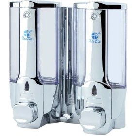 Resim Omnipazar Xinda ZYQ138SK Sıvı Sabun ve Şampuan Dispenseri 2' Li Krom 2X380 ml 