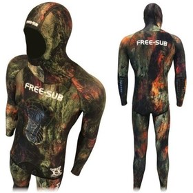 Resim Freesub Aspendos 7mm Yamamoto 39 Dalış Elbisesi Çok Renkli 