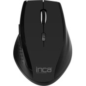 Resim Inca IWM-500GL 2.4GHz 1600Dpi Laser Wireless Nano Alıcılı Siyah Mouse 
