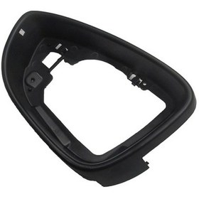 Resim Volkswagen Passat B7 11/14 Ayna Kapağı Çerçevesi Sol Siyah - Dış Ayna 