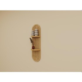 Resim Rafino Dekoratif Raf-lefkas Meşe Renk 