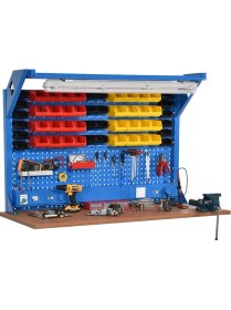 Resim Star Çelik Atölye Çalışma Tezgahı İçin Takım Asma Panosu (1430 x 195 x 914 mm) 