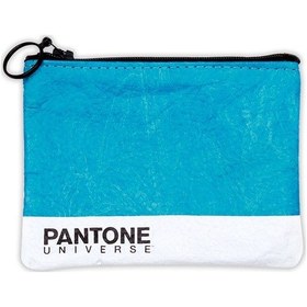 Resim Lisanslı Pantone C1 Yıkanabilir Bozuk Para Cüzdanı (543121884) Turkuaz 