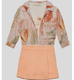 Resim Kız Bebek Cooper Ceket Somon 