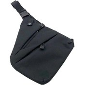 Resim Reedark Erkekler İçin Su Geçirmez Çapraz Sırt Çantası - Seyahat, Bisiklet Ve Doğa Yürüyüşleri İçin Çok Amaçlı Siyah 